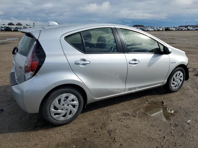 JTDKDTB31G1590588 - 2016 TOYOTA PRIUS C SILVER photo 3