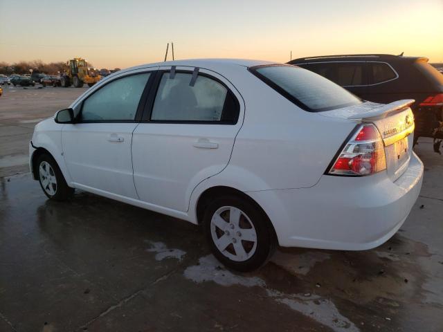 KL1TD56E09B627646 - 2009 CHEVROLET AVEO LS 白色 照片 2