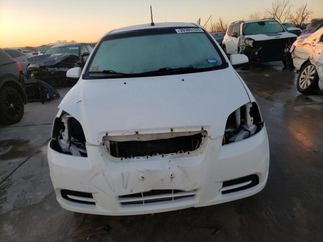 KL1TD56E09B627646 - 2009 CHEVROLET AVEO LS 白色 照片 5