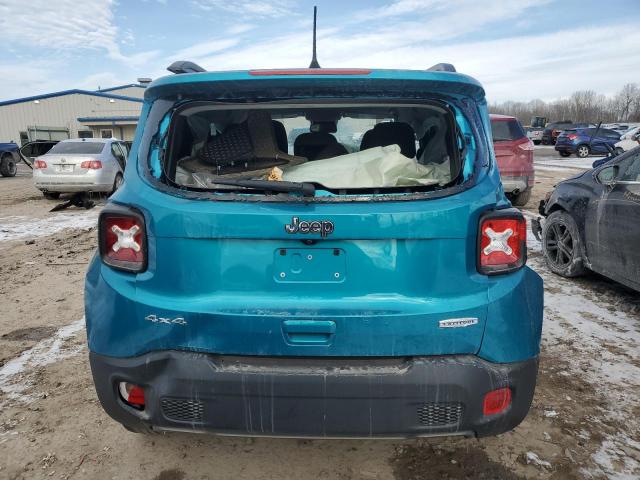 ZACNJDB11NPN59281 - 2022 JEEP RENEGADE LATITUDE BLUE photo 6