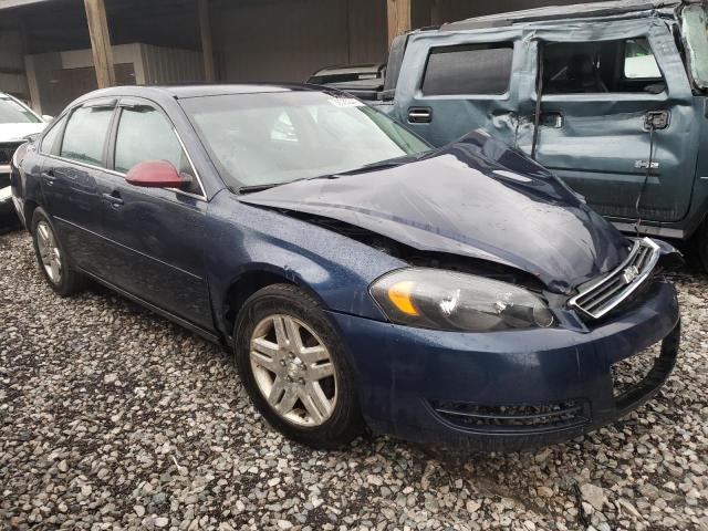 2G1WT58K981365211 - 2008 CHEVROLET IMPALA LT BLUE photo 4