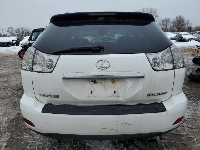 2T2HA31U96C106010 - 2006 LEXUS RX 330 WHITE photo 6