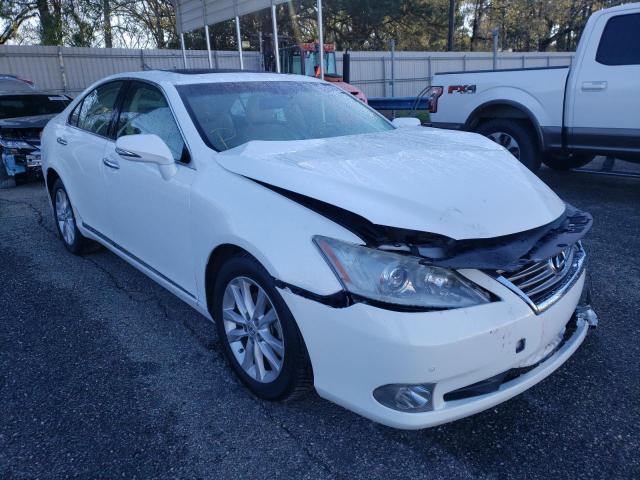 JTHBK1EG2B2465884 - 2011 LEXUS ES 350 WHITE photo 4