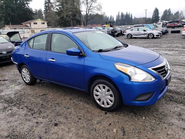 3N1CN7AP6FL816888 - 2015 NISSAN VERSA S BLUE photo 4