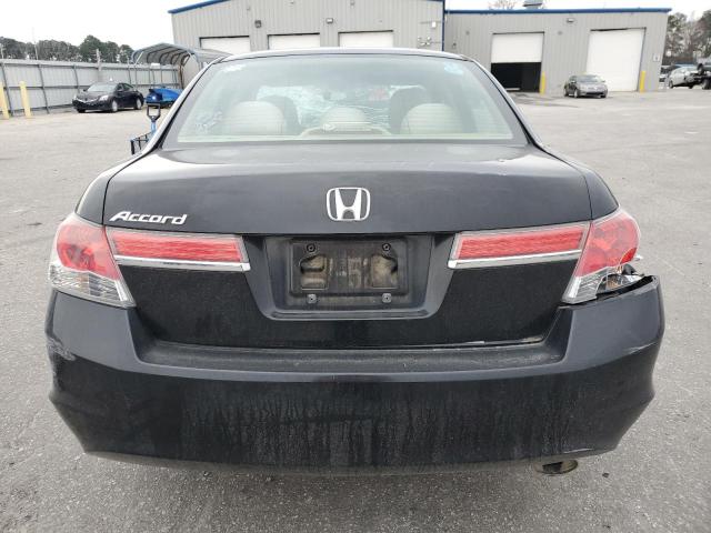 1HGCP2F36CA212441 - 2012 HONDA ACCORD LX BLACK photo 6