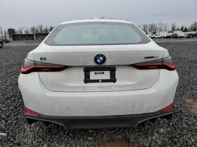 WBY73AW01PFP77943 - 2023 BMW I4 EDRIVE4 WHITE photo 6