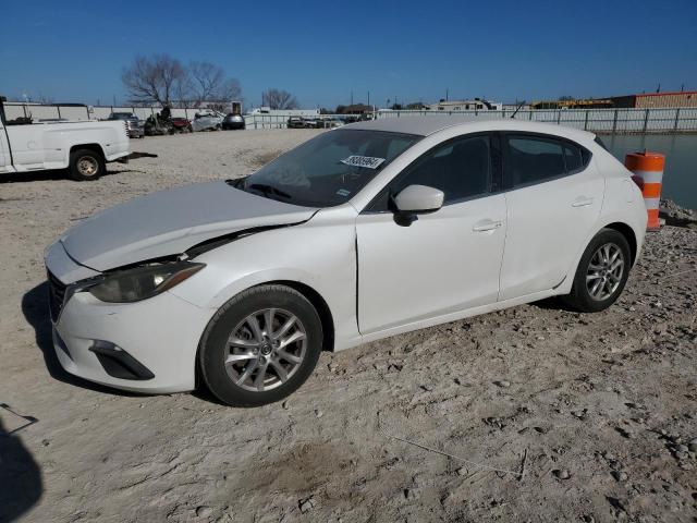 JM1BM1L74E1111454 - 2014 MAZDA 3 TOURING WHITE photo 1