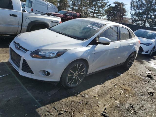 1FADP3J27EL293955 - 2014 FORD FOCUS TITANIUM WHITE photo 1