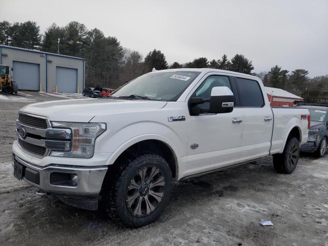 1FTFW1E43KFB29649 - 2019 FORD F150 SUPERCREW WHITE photo 1