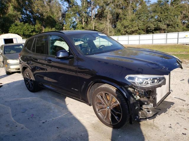 5UXTR9C59JLD63347 - 2018 BMW X3 XDRIVE30I BLUE photo 4