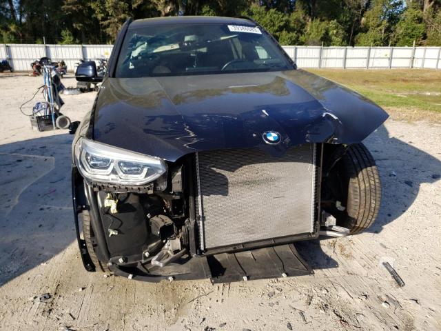 5UXTR9C59JLD63347 - 2018 BMW X3 XDRIVE30I BLUE photo 5