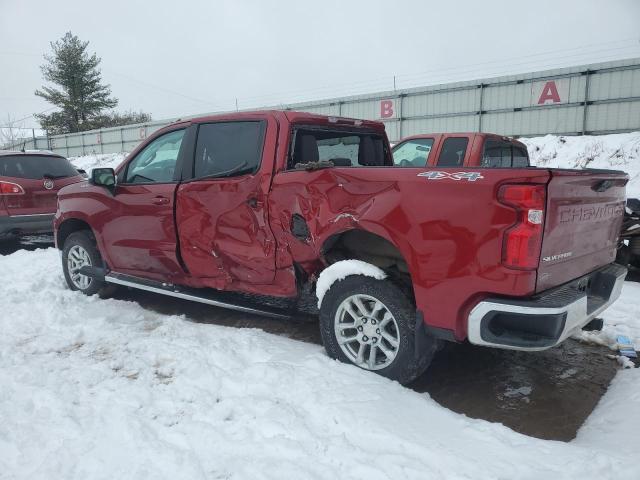 3GCPDDEK4NG526428 - 2022 CHEVROLET SILVER1500 K1500 LT MAROON photo 2