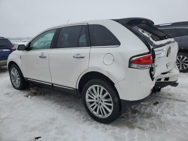 2LMDJ8JK5FBL24162 - 2015 LINCOLN MKX WHITE photo 2