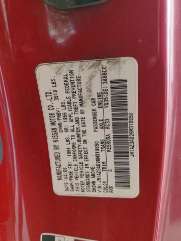 JN1AZ34D26M310650 - 2006 NISSAN 350Z COUPE RED photo 12