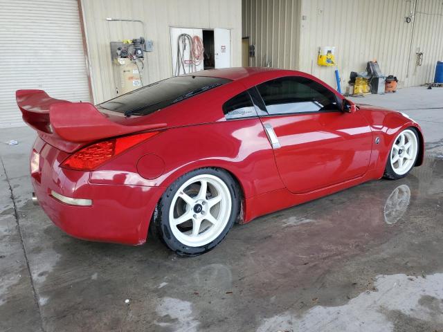 JN1AZ34D26M310650 - 2006 NISSAN 350Z COUPE RED photo 3