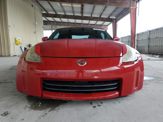 JN1AZ34D26M310650 - 2006 NISSAN 350Z COUPE RED photo 5