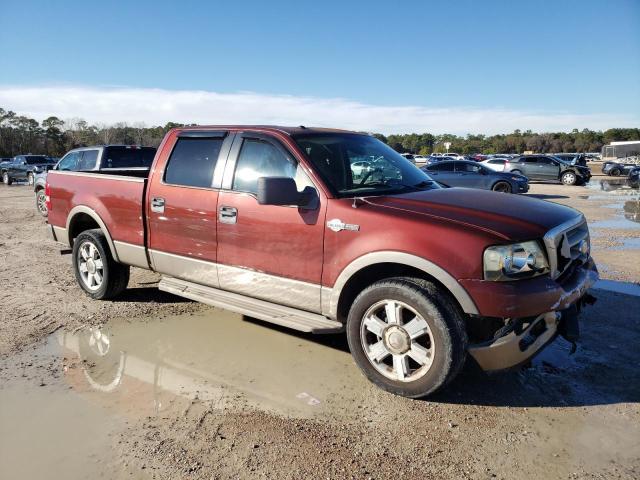 1FTPW12V86KD68337 - 2006 FORD F150 SUPERCREW MAROON photo 4