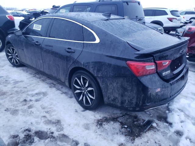 1G1ZG5ST0MF066986 - 2021 CHEVROLET MALIBU RS BLACK photo 2