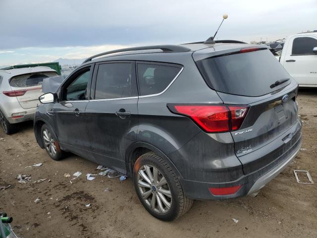 1FMCU9HDXKUA81481 - 2019 FORD ESCAPE SEL GRAY photo 2