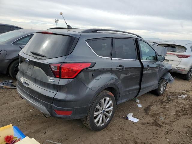 1FMCU9HDXKUA81481 - 2019 FORD ESCAPE SEL GRAY photo 3