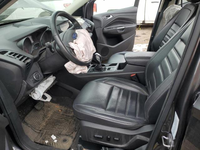 1FMCU9HDXKUA81481 - 2019 FORD ESCAPE SEL GRAY photo 7