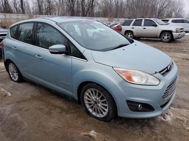 1FADP5BU4DL556834 - 2013 FORD C-MAX SEL BLUE photo 4