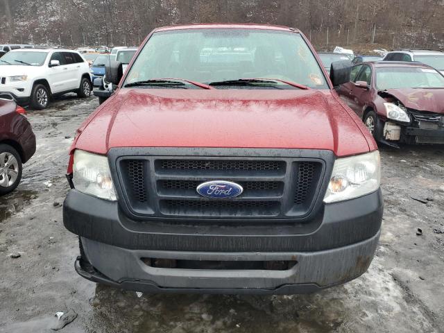 1FTRF12288KE24911 - 2008 FORD F150 RED photo 5