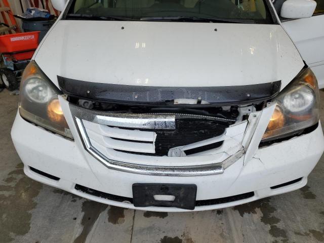 5FNRL384X9B405742 - 2009 HONDA ODYSSEY EX WHITE photo 12