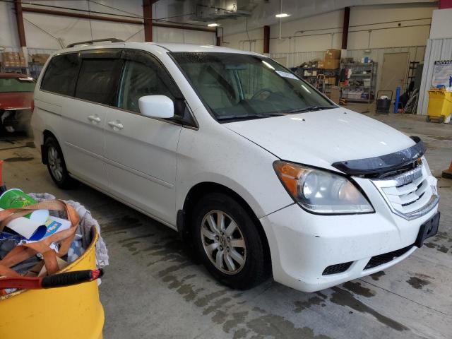 5FNRL384X9B405742 - 2009 HONDA ODYSSEY EX WHITE photo 4