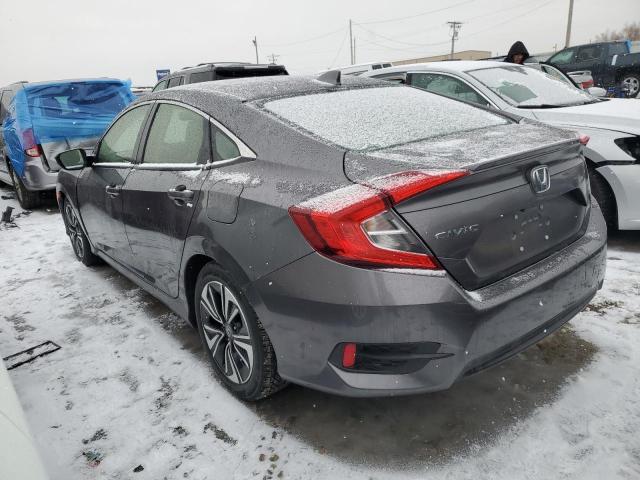 JHMFC1F79JX022890 - 2018 HONDA CIVIC EXL CHARCOAL photo 2