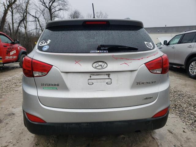 KM8JUCAC9BU169024 - 2011 HYUNDAI TUCSON GLS SILVER photo 6