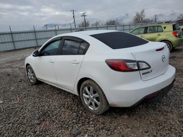 JM1BL1SF9A1183451 - 2010 MAZDA 3 I WHITE photo 2