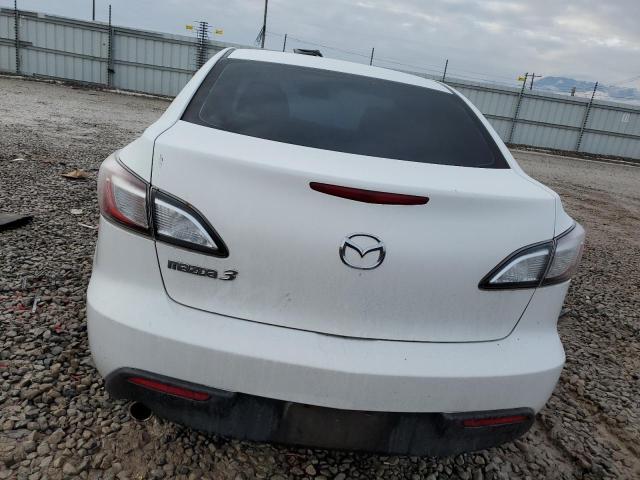 JM1BL1SF9A1183451 - 2010 MAZDA 3 I WHITE photo 6