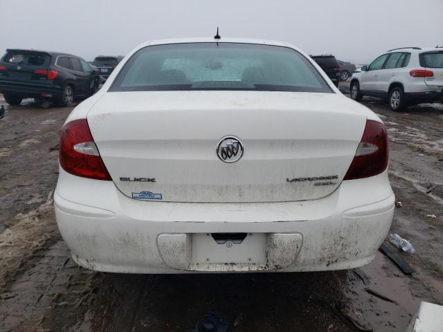 2G4WD582661163973 - 2006 BUICK LACROSSE CXL WHITE photo 6