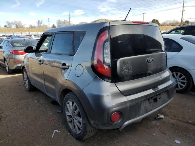 KNDJP3A55J7550265 - 2018 KIA SOUL + GRAY photo 2