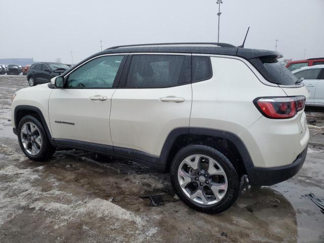 3C4NJDCB4KT767640 - 2019 JEEP COMPASS LIMITED WHITE photo 2