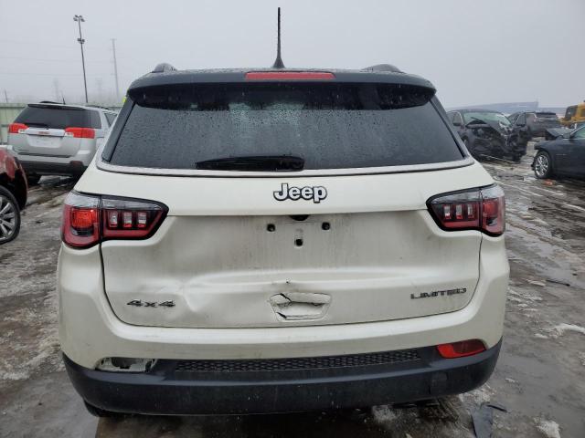 3C4NJDCB4KT767640 - 2019 JEEP COMPASS LIMITED WHITE photo 6