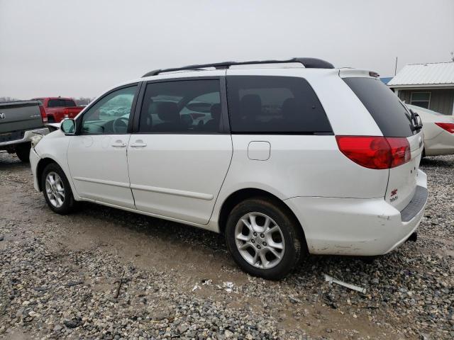 5TDBA22C06S073450 - 2006 TOYOTA SIENNA XLE WHITE photo 2