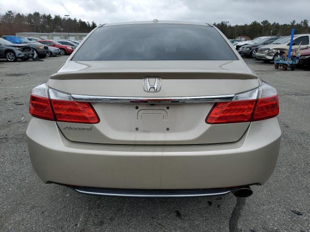 1HGCR2F85DA021892 - 2013 HONDA ACCORD EXL TAN photo 6