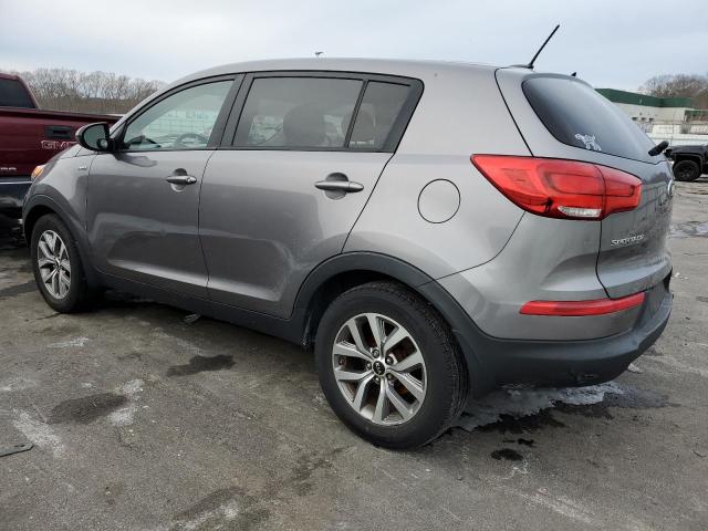 KNDPBCACXG7834801 - 2016 KIA SPORTAGE LX GRAY photo 2