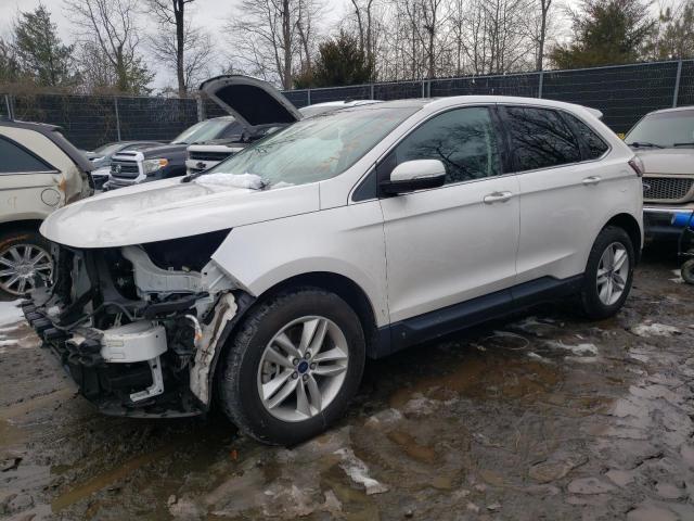 2FMPK4J86HBB41150 - 2017 FORD EDGE SEL WHITE photo 1