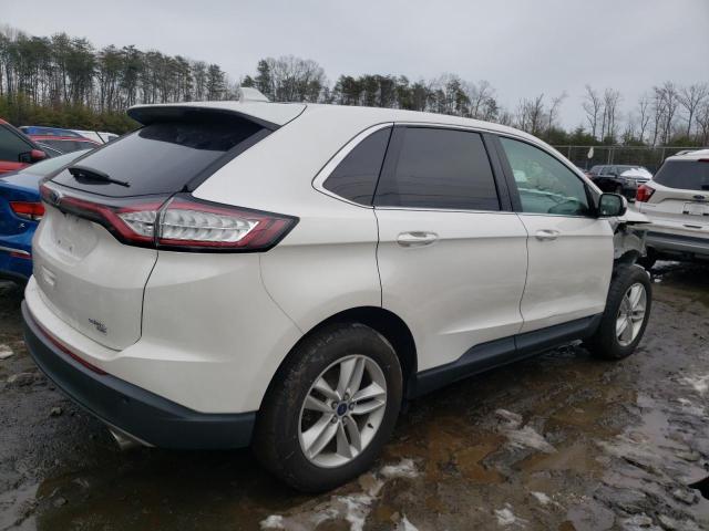 2FMPK4J86HBB41150 - 2017 FORD EDGE SEL WHITE photo 3