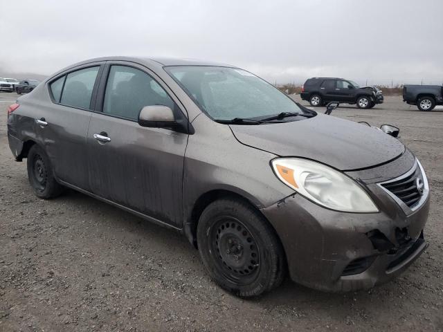 3N1CN7AP3DL878052 - 2013 NISSAN VERSA S GRAY photo 4