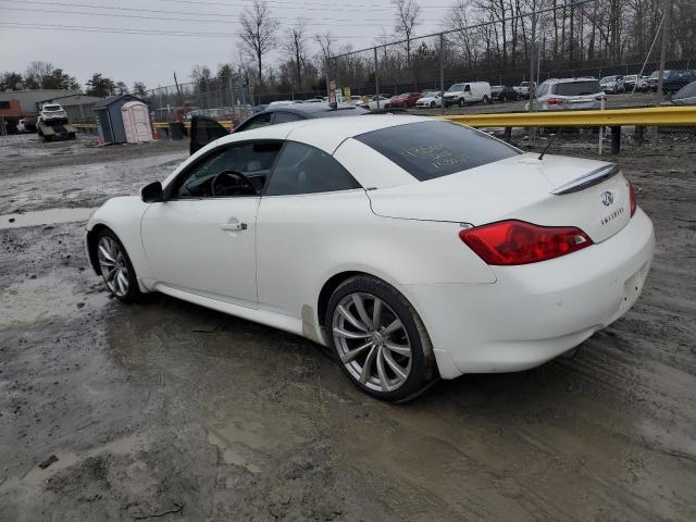 JN1CV6FE8AM354060 - 2010 INFINITI G37 BASE WHITE photo 2