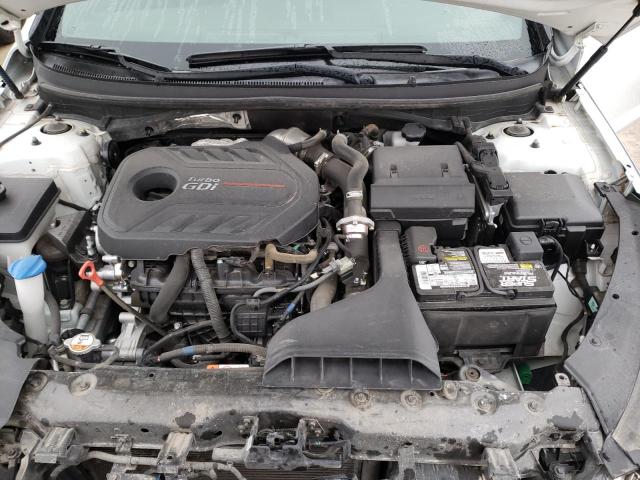 5NPE34AB0KH752632 - 2019 HYUNDAI SONATA LIMITED TURBO WHITE photo 11