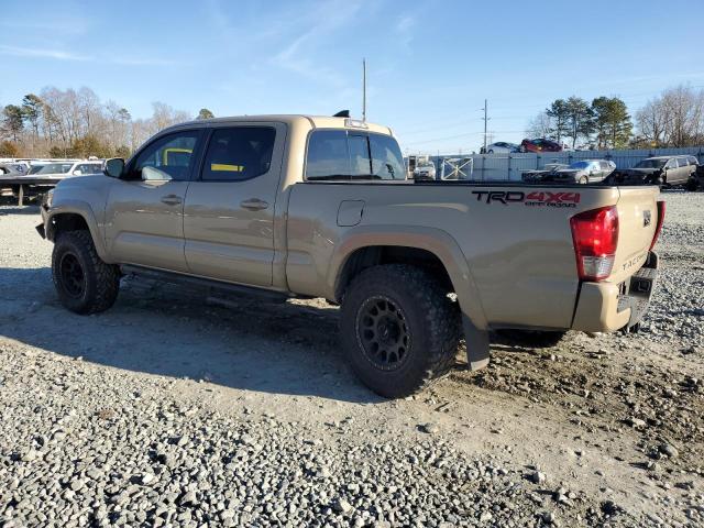 5TFDZ5BN4HX017593 - 2017 TOYOTA TACOMA DOUBLE CAB TAN photo 2