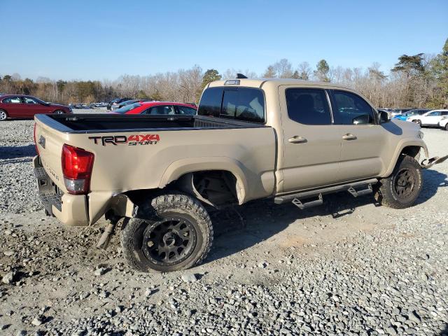 5TFDZ5BN4HX017593 - 2017 TOYOTA TACOMA DOUBLE CAB TAN photo 3