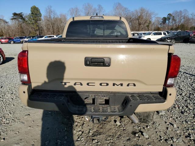 5TFDZ5BN4HX017593 - 2017 TOYOTA TACOMA DOUBLE CAB TAN photo 6