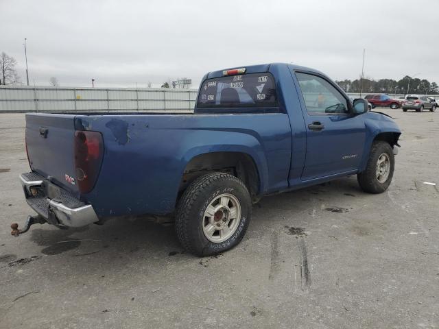 1GTCS148458226256 - 2005 GMC CANYON BLUE photo 3