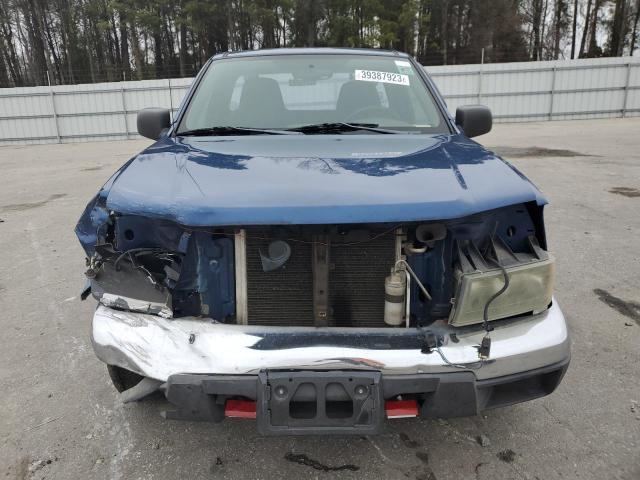 1GTCS148458226256 - 2005 GMC CANYON BLUE photo 5